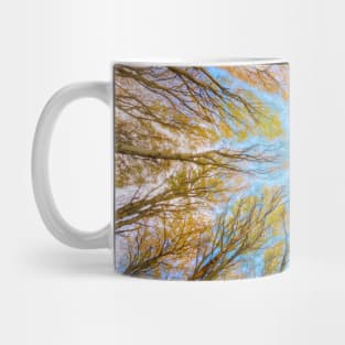 A fun pattern with multicolored fallen leaves, goes great with the autumn aesthetic Mug